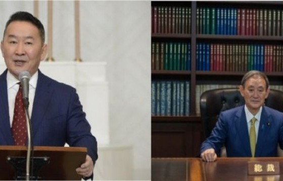 Ерөнхийлөгч Х.Баттулга Япон Улсын Ерөнхий сайд Сүга Ёшихидэд захидал илгээлээ