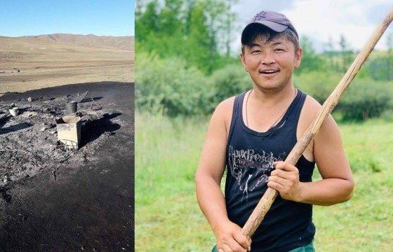 Галаас дөрвөн хүүхэд аварсан Д.Нямжаргал: Хүүхдүүдийг гэрээс гаргаад удаагүй байхад гэрийн тооно унасан