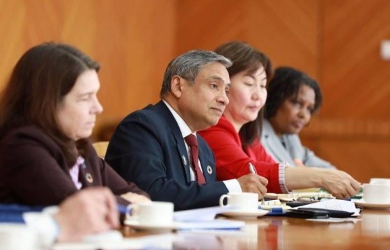 ЗГХЭГ-ын дарга Л.Оюун-Эрдэнэ НҮБ-ын Суурин зохицуулагч Тапан Мишраг хүлээн авч уулзлаа