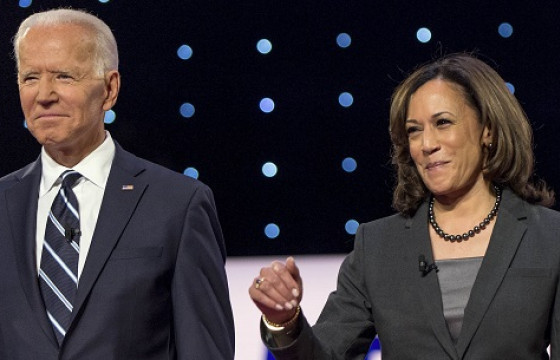 Жо Байден, Камала Харрис нар яллаа 