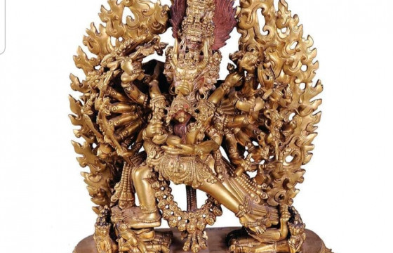 Монголын Үндэсний музейн алтан сан хөмрөгөөс: Ямандаг бурхан