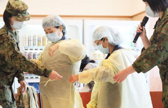 Өмнөд Солонгос болон Япон Улс цэргийн хүчээр коронавирустэй тэмцэнэ