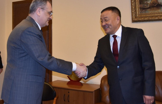 ОХУ-ын Гадаад хэргийн орлогч сайд И.В.МОРГУЛОВ Элчин сайд Д.Давааг хүлээн авч уулзав