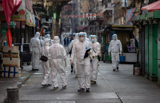 Хонконгт анх удаа хөл хорио тогтоожээ