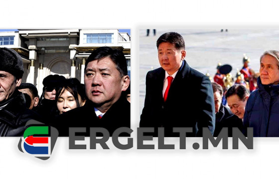 Н.Энхбаяр, У.Хүрэлсүх хоёрын цэцэг өргөх ёслол буюу МАН, МАХН хоёрын “ГЭРЛЭХ ЁСЛОЛ”