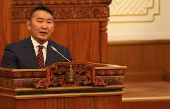 Ерөнхийлөгч Х.Баттулга Үндсэн хуулийн цэцийн гишүүнийг чөлөөлж, томилох тухай УИХ-ын шийдвэрт хориг тавихаа мэдэгдлээ