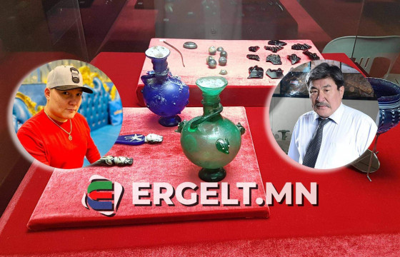 Хосгүй үнэт олдворуудыг хууль бусаар хадгалж, борлуулахыг завдсан үндэслэлээр археологич Д.Эрдэнэбаатарыг шалгаж байна