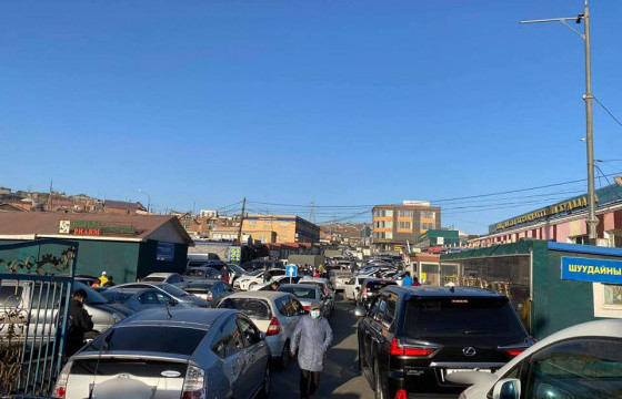 Хүчит шонхор захын орчимд замын хөдөлгөөний ачаалал нэмэгджээ