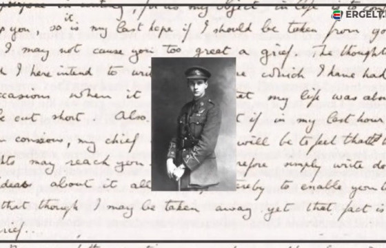 Дэлхийн дайны талбараас ээждээ хаягласан ахмад Лаббокын сэтгэл шимшрэм захидал