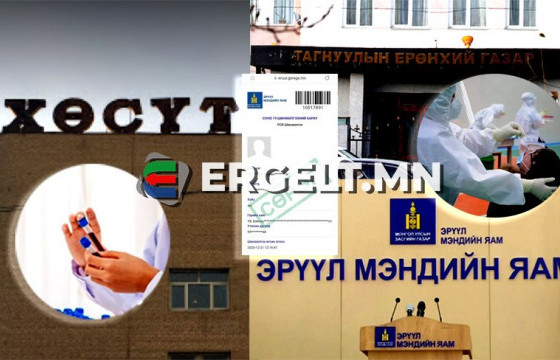 ХӨСҮТ-ийн ажилтнууд коронавирусийн шинжилгээний хариуг хуурамчаар ҮЙЛДСЭН, ҮЙЛДЭЭГҮЙ
