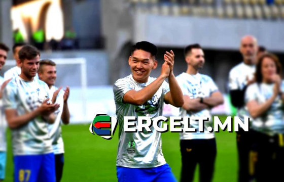 Хөл бөмбөгчин Г.Ганбаяр Унгарын дээд лигийн мөнгөн медаль хүртжээ