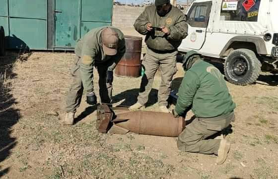 Байлдааны зориулалттай тэсрэх бөмбөгийг устгаж, аюулгүй болголоо