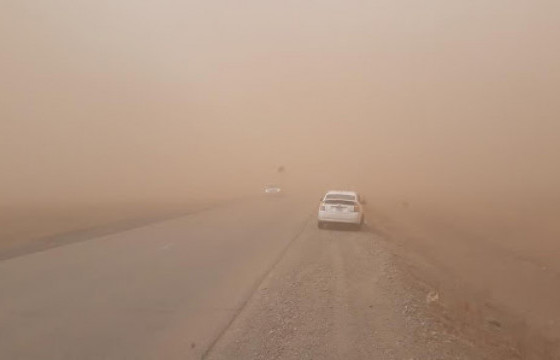 ЦАГ АГААР:  Говь, хээрийн нутгаар хүчтэй салхи, шороон шуургатай