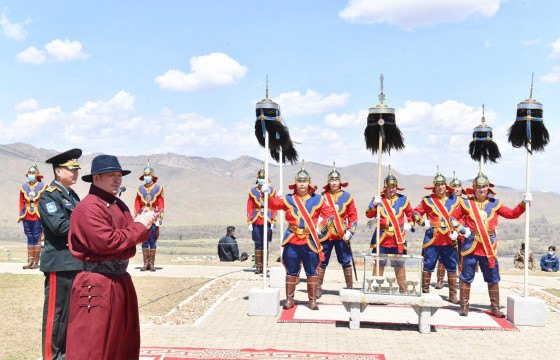 Ерөнхийлөгч Х.Баттулга Бүх цэргийн Их хар сүлдийг цэнгүүлэх тайлгын ёслолд оролцов