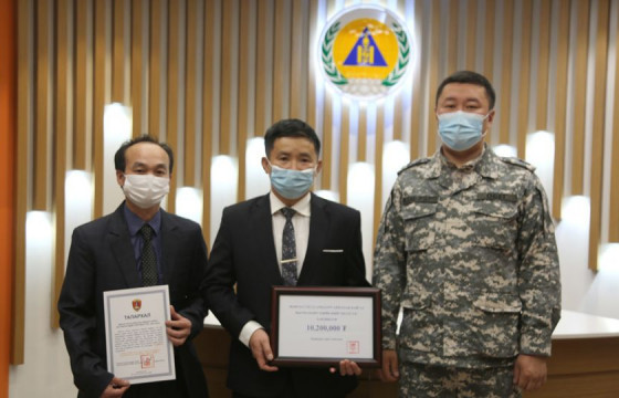 Монголд амьдардаг Вьетнам иргэд УОК-т 10 сая төгрөг хандивлалаа