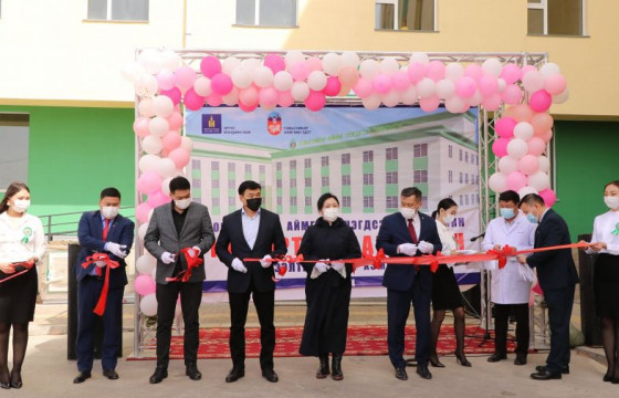 Говьсүмбэр аймагт 100 ортой Нэгдсэн эмнэлгийн барилга ашиглалтад орлоо