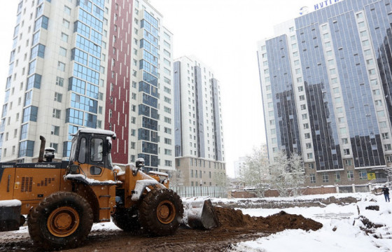 Нэхмэлийн шар байрнуудын дундах тохижилтын ажлыг эхлүүллээ