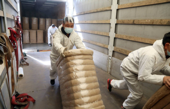 Монгол ноолуурыг анх удаа Итали Улс руу шууд тээвэрлэлээ