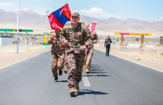 Ахлах ахлагч Э.Даваажамц 619 км гүйгээд байна