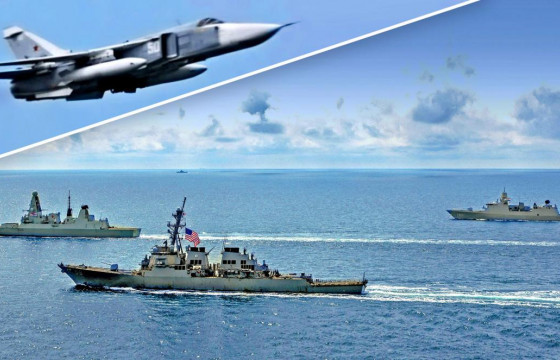 Оросын байлдааны онгоцууд Их Британийн хатан хааны флотыг бөмбөгджээ