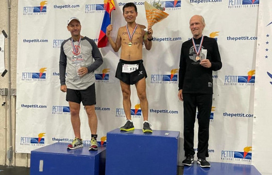 Гүйлтийн тамирчин Б.Буджаргал дахин аварга болжээ