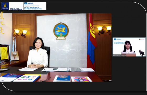 Соёлын сайд Ч.НОМИН: Улс, орнууд соёлын эд зүйлсийг хууль бусаар худалдах үйл ажиллагаатай хамтран тэмцэнэ