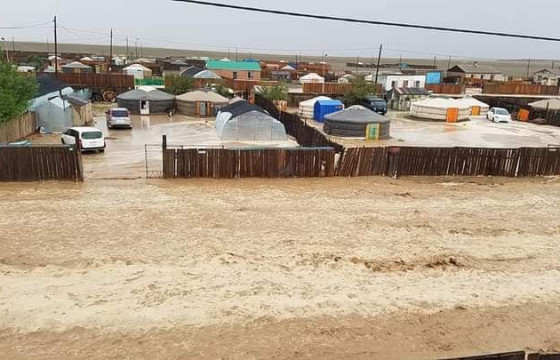 Ц.Үүрийнтуяа: Үер гамшгийн хэмжээнд буусан. Одоогоор хүн гэмтэж, бэртсэн мэдээлэл ирээгүй байна