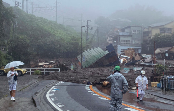 ЁШИХИДЭ СҮГА: Байгалийн гамшиг, газар хөдлөлт, галт уул, цунами зэрэгт сэрэмжтэй байхыг анхааруулж байна
