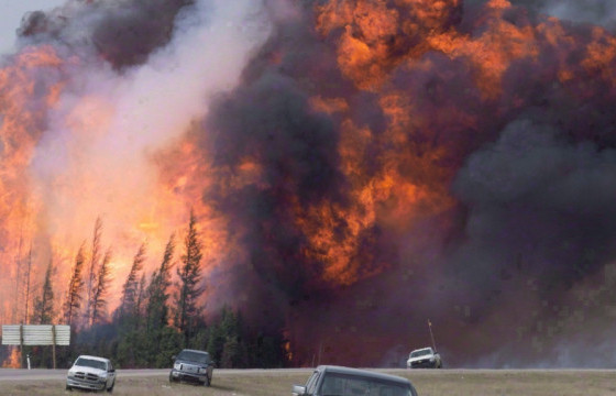 Канадад нэг өдрийн дотор 700 мянга гаруй аянга бууж, 180 газар гал түймэр гарчээ