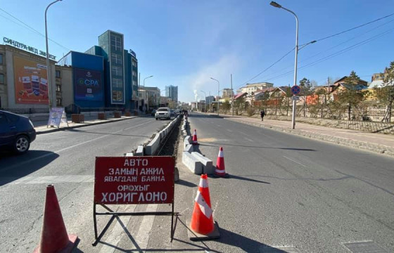 Бөмбөгөрийн уулзвараас Баруун дөрвөн зам хүртэлх замыг хаана