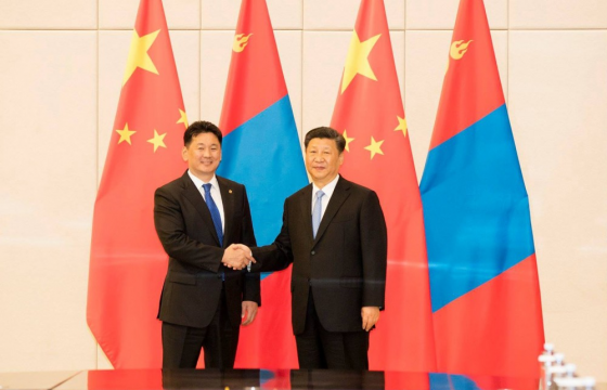 Ерөнхийлөгч У.Хүрэлсүх Хятадын дарга Ши Жинпинь нар гурван асуудлаар тохиролцоонд хүрлээ