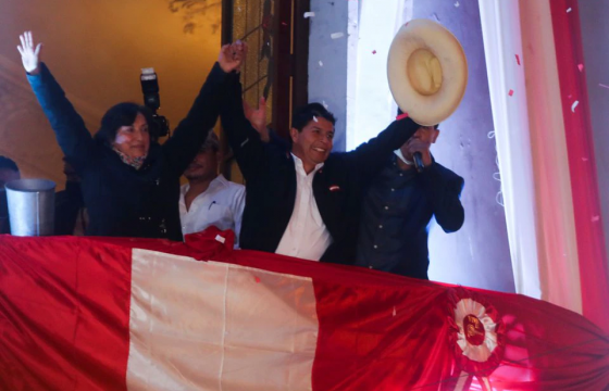 Социалист Педро Кастилло Перу Улсын Ерөнхийлөгч болно