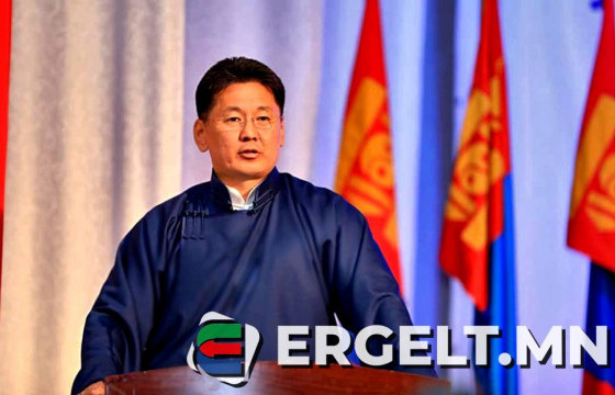 Ерөнхийлөгч У.Хүрэлсүх олимпод оролцох тамирчдад мэндчилгээ дэвшүүлж, амжилт хүсэв