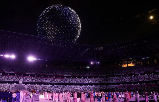 “Токио-2020” олимпын наадмын нээлтийн үзүүлбэрт 1824 дрон ашиглажээ