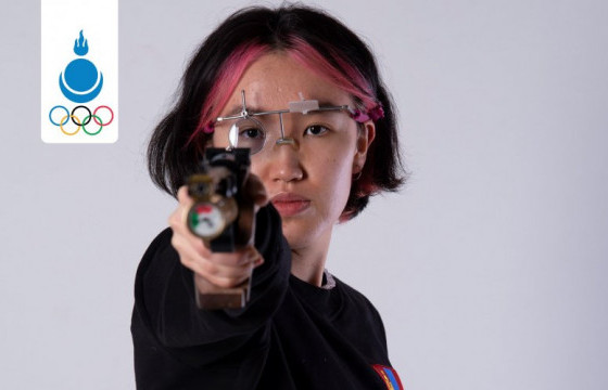 Буудлагын 25 метрийн төрөлд О.Гүндэгмаа 38, Ц.Анударь 29 дүгээр байрт жагсаж байна