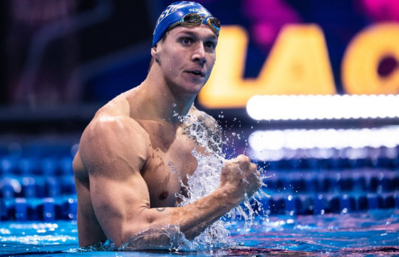 Калеб Дрессел Токиогийн олимпоос гурав дахь алтан медалиа хүртэв