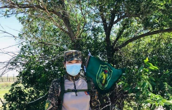   Хилийн 0108 дугаар ангийн спортын мастер, ахлах ахлагч Т.Рэнцэнбадам 1100 километрийн холын гүйлт хийхээр замдаа гарлаа