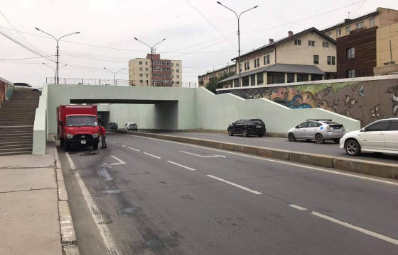 Сансарын туннелийн түшиц ханыг сэргээн засварлажээ