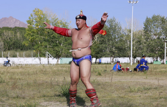 Баруун бүсийн даншиг наадамд улсын харцага О.Хангай түрүүлжээ