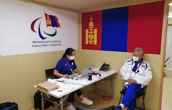 Паралимпын тосгонд Монголын шигшээ багийн штабын байр ажиллаж эхлэв