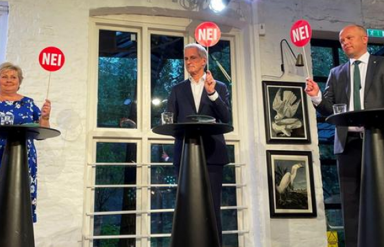 Баруун Европын хамгийн том газрын тос, байгалийн хий олборлогч Норвег Улсын парламентын сонгууль эхэллээ