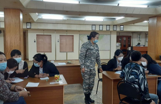 Хүүхдийн төв номын санд гамшгийн эрсдэлийн ерөнхий үнэлгээ хийжээ