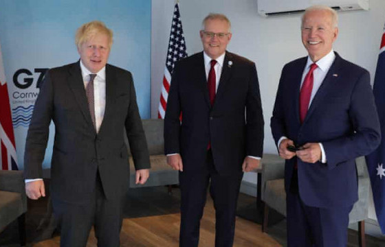 Хятадын эсрэг тэмцэхийн тулд АНУ, Их Британи, Австрали Улс батлан хамгаалахын тусгай гэрээ байгуулжээ