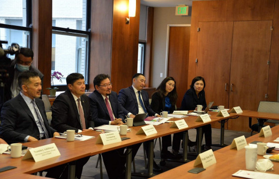 УИХ-ын дарга Г.Занданшатар Америкийн Нэгдсэн Улсад ажлын айлчлал хийж байна