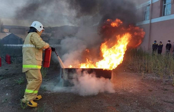И-март түгээлтийн хэлтсийн агуулахад гэнэтийн ослын сургалтыг амжилттай хийлээ