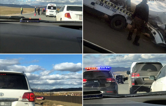 Улаанбаатар-Дархан чиглэлийн авто замд осол гарч, нэг иргэн амиа алджээ