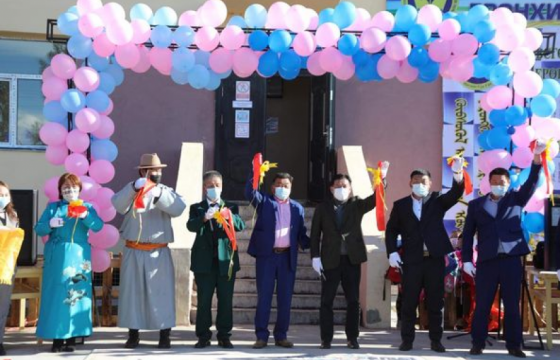 Цагаан-Үүр суманд 100 хүүхдийн дотуур байр, 220 хүүхдийн сургууль ашиглалтад оржээ