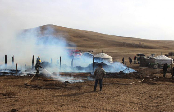 Хөвсгөл аймагт өвөлжөө шатжээ