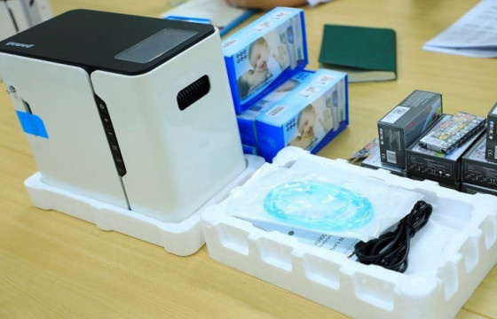 “Дэлхийн зөн” ОУБ-аас Эрүүл мэндийн яаманд 132 эмнэлгийн хэрэгсэл, төхөөрөмж хандивлажээ