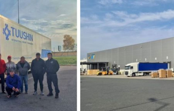 Монгол тээвэрчид Чех Улс руу анх удаа авто замаар тээвэрлэлт хийжээ